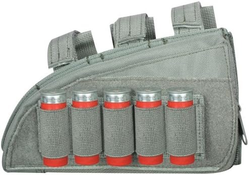 Fox Outdoor Products Shotgun Butt Stock Cheek Rest, Foliage, 8" x 4.75", Right