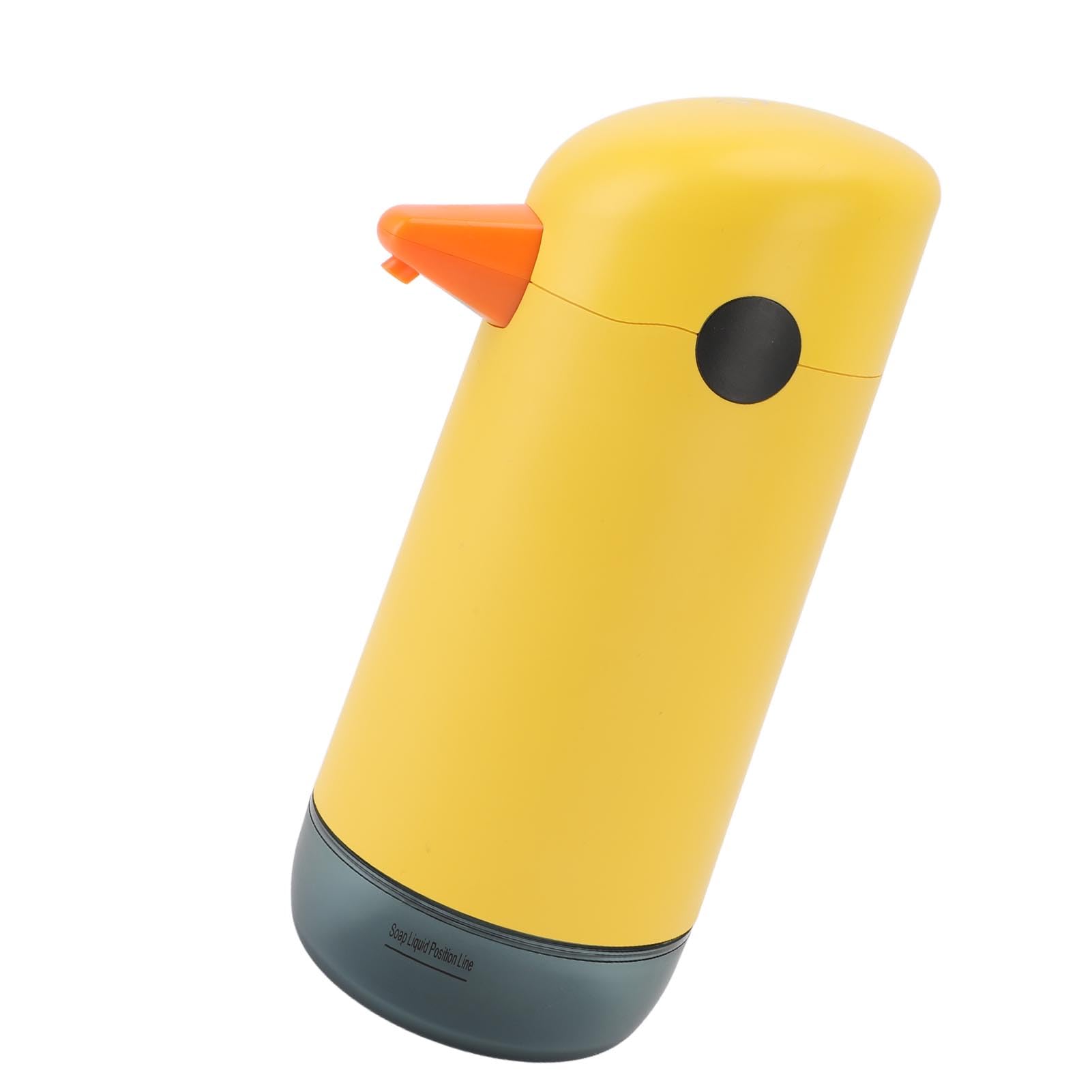 Dispenser di Sapone Automatico, Sensore Touchless Design Simpatico Papera Dispenser di Sapone per Bambini Alimentato a Batteria, di per le Mani con Uscita di Schiuma Regolabile e Monitor del