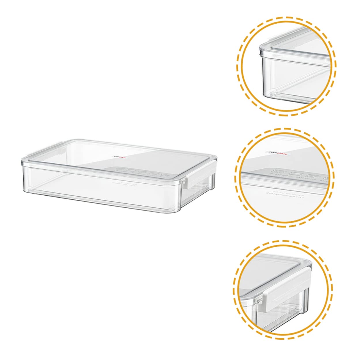 SHINEOFI Caja de Clasificación de Archivos Organizador de Documentos para Oficina Archivador Apilable Transparente Contenedor de Papel de Escritorio Caja de Almacenamiento Apilable
