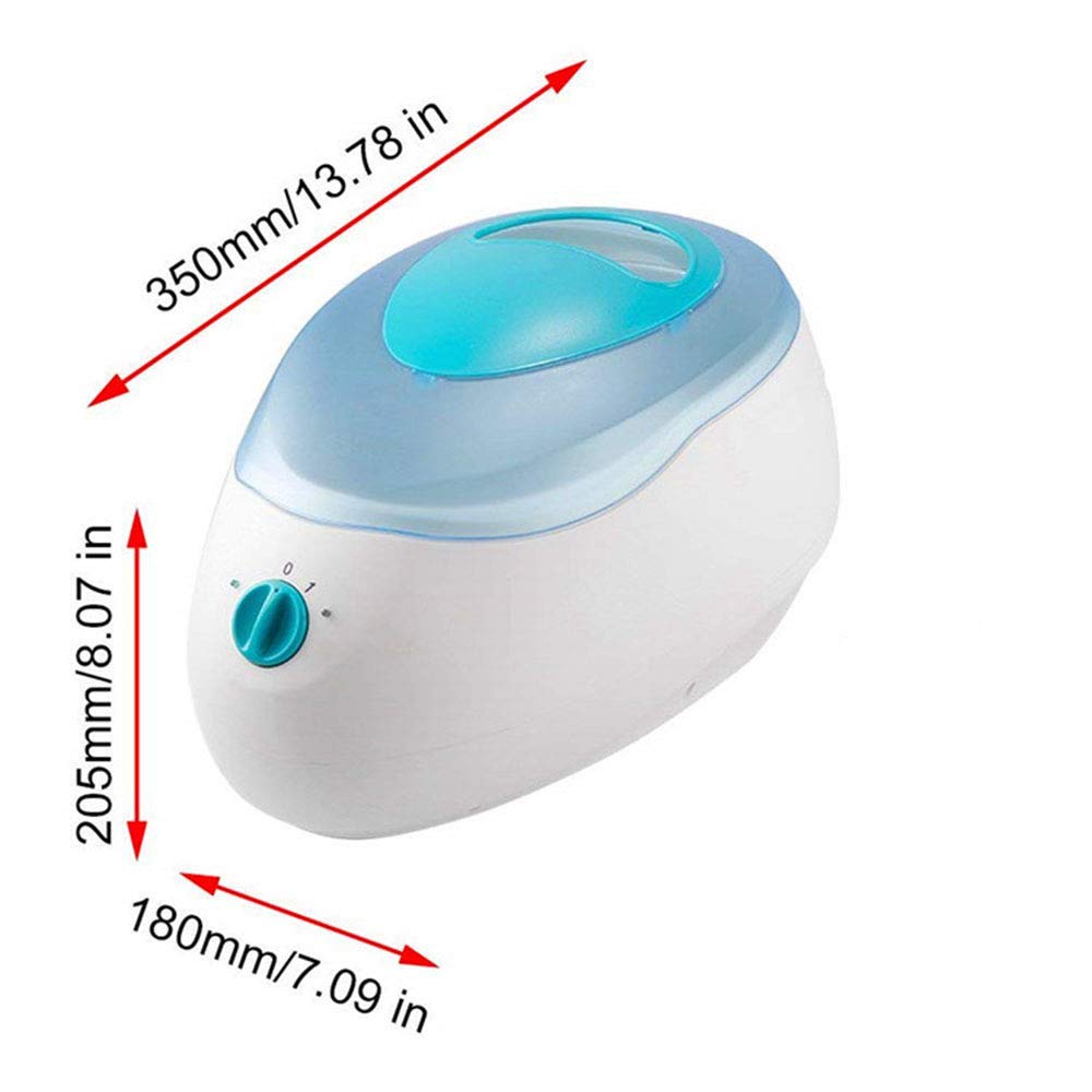Equipo de protección para las manos, Equipo de parafina para manos y pies Belleza Cuidado de la piel Cuidado de equipos para cera de manos Seco áspero 2700Ml,Púrpura