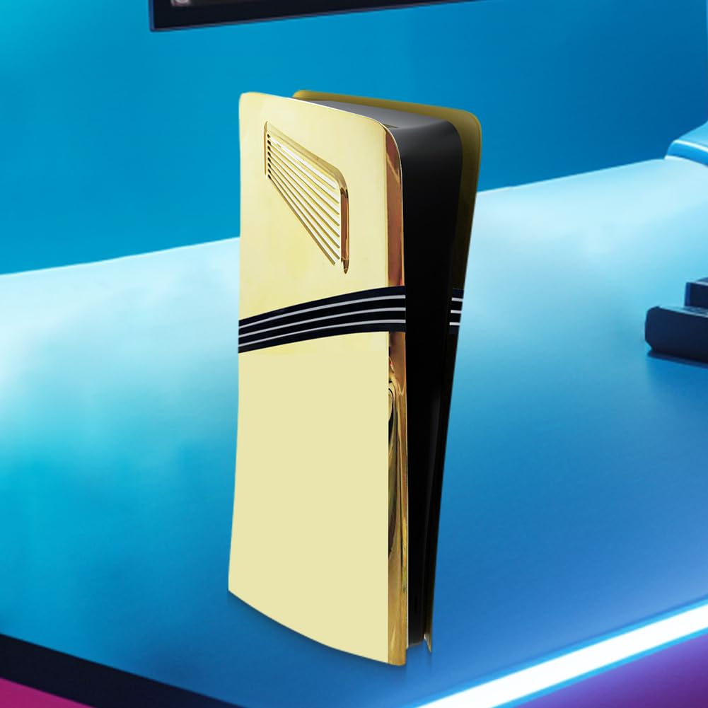 Piastra frontale di ricambio per console PS5 Pro con ventola di raffreddamento Custodia protettiva antiurto
