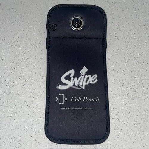 Swipe Locking Cell Phone Pouch for Schools- Now with ID