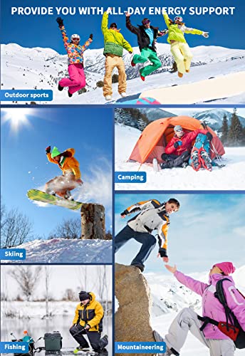 Jialexin Hand Warmers Rechargeable, 5000Mah Electric Portable Pocket Warmer/Power Bank, Hand Warmer With Digital Display, For Outdoor Sports, Hunting, Golf, Camping, Warm Gifts For Women, Men #TOP6