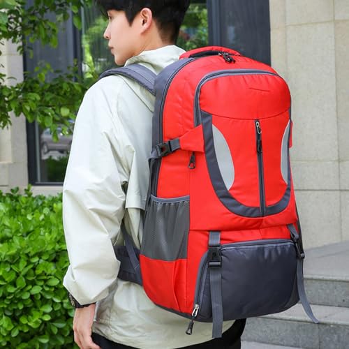 Mochila impermeable de senderismo de 60L para hombre y mujer miniatura 5