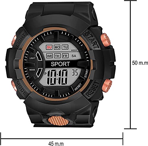 Image of SELLORIA Multicolor Shockproof Waterproof Digital Sports Watch for Boys Kids Sports Watch for Boys