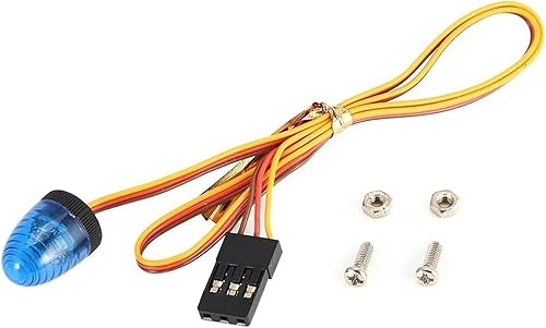 Miniatura 2 de Paquete de 2 luces LED circulares ultra brillantes de policía, lámpara estroboscópica giratoria y alarmante, 5 modos, compatible con 18 110 114