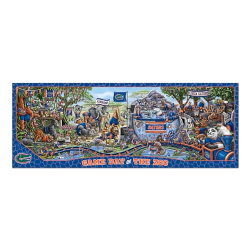 Image of YouTheFan NCAA Florida Gators inchGame Day At The Zoo inch 500 Puzzle