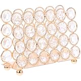 LABRIMP Servilletero de Mesa Vertical de Hierro y Cristal, Dispensador de Servilletas Base Cuadrada Estable, Soporte para Guardar Pañuelos de Papel Estilo Nórdico para Cocina y Hogar