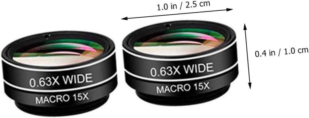 Universal Phone Lens Wide Angle Macro Camera Attachment
