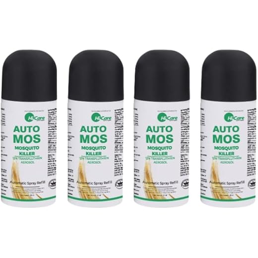 HiCare AutoMos Refill Pack of 4