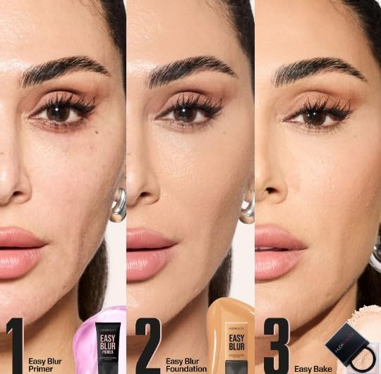 HUDABEAUTY Original | Easy Blue Primer | Silicone-Free Smoothing Primer | Prebase lissante sans silicone | 30 ml / 1 FL. OZ | by BELLA