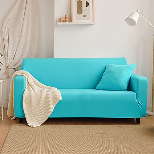 Funda elástica de sofá de 2 plazas protector de sofá spandex para comedor y cocina 7