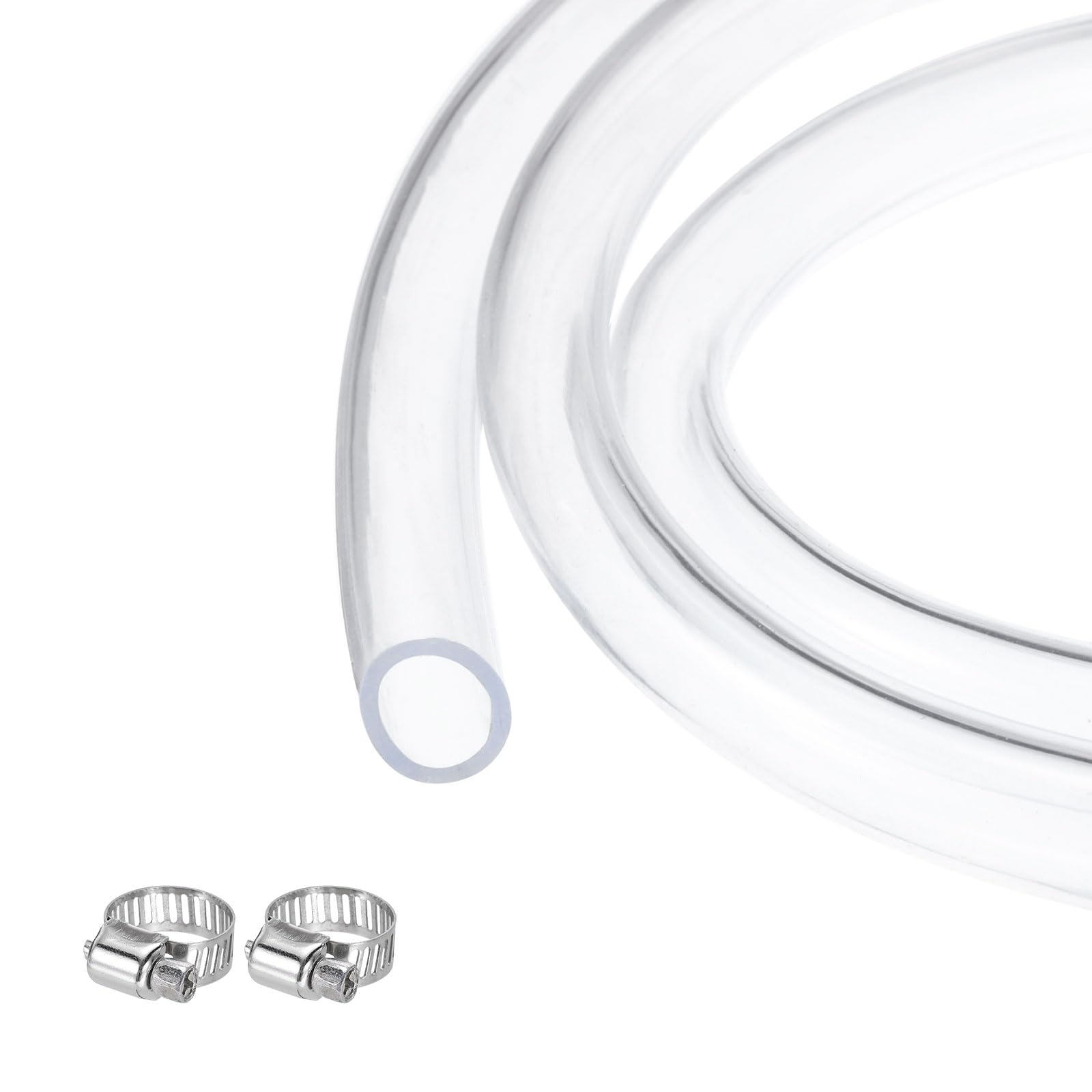 QUARKZMAN Tubo in PVC trasparente 9,5mm x 12,7mm Tubo in plastica PVC Tubo