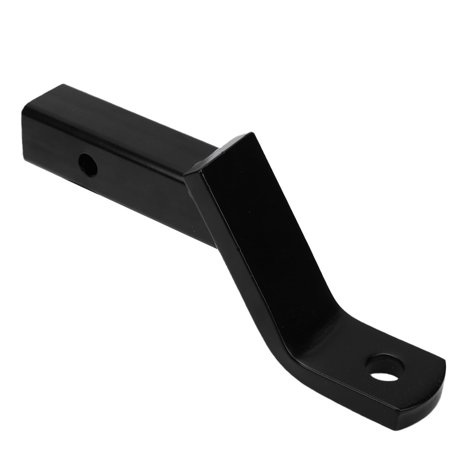 Akozon Montaje de Bola de Enganche de Remolque de Acero Al Carbono, Caída de 4 Pulgadas, Recubrimiento en Polvo Negro, con Receptor de 2 Pulgadas para Remolque de Carga de Barco