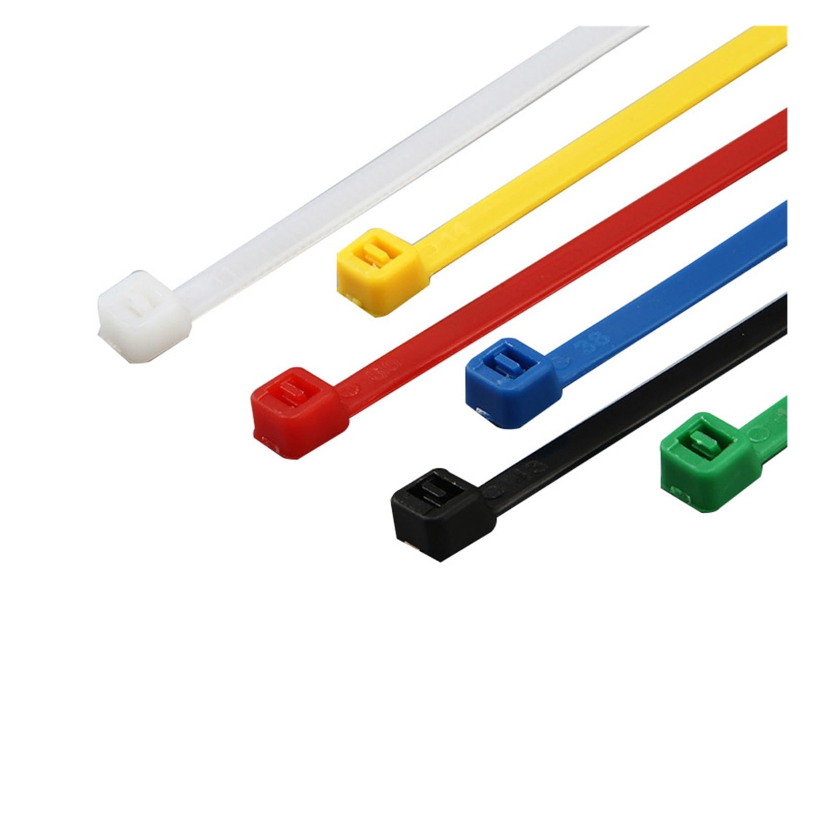 Fascette fermacavi in plastica autobloccanti da 500 pezzi 100mm 150mm
