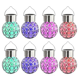 Bordeag Solar Hängeleuchten 8 Stück GL-HJ