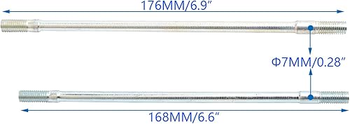 Miniatura 4 de Minho Chino GY6 motocicleta scooter tornillo de culata apto para 4 tiempos GY6 49cc 50cc 139QMB 139QMA motor