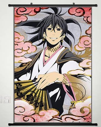 Anime Donten ni Warau / Laughing Under the Clouds Home Decor Poster Wall Scroll Janpan Art KUMOU TENKA Cosplay 23.6 x 35.4 Inches-021[A] Kitchen