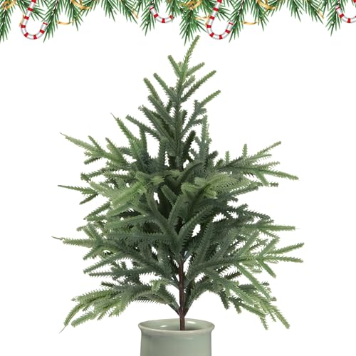 Branches de pin pour décorer intérieur salon et extérieur avec lumière LED - 2
