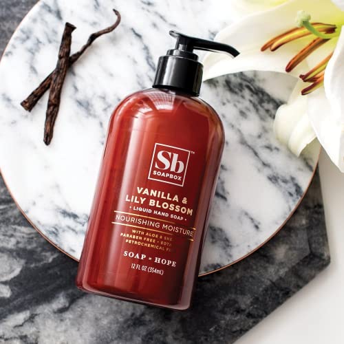 Soapbox SBS06795-3 Liquid Hand Soap, Vanilla & Lily Blossom thumb #4