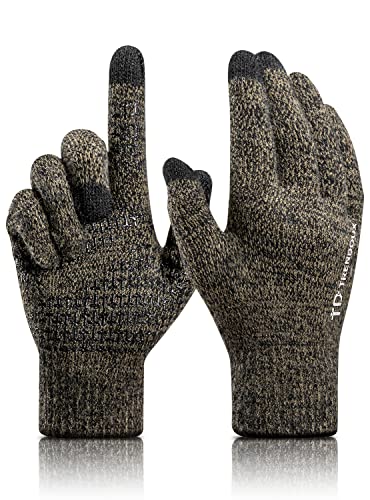 Running Gloves, TRENDOUX Winter Touch Screen Glove for Men Women