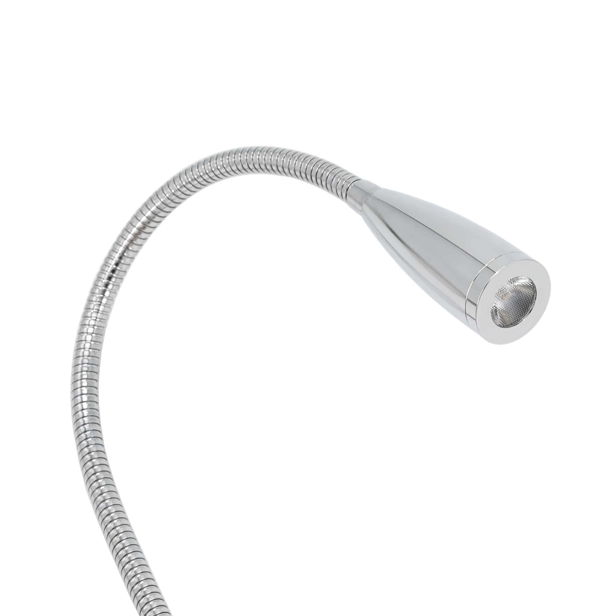 VBLED© Premium LED Wand-, Bett und Leselampe 4W mit Schwanenhals und USB Anschluss…