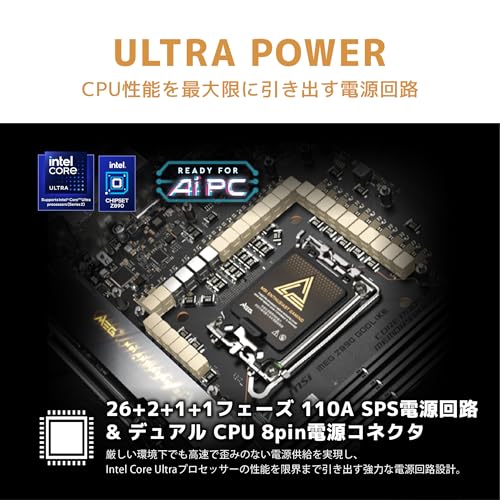 MEG Z890 GODLIKE, E-ATX, Scheda madre - Supporta processori Intel Core Ultra (Serie 2), LGA 1851 - EZ Slide M.2, DDR5 (9200+ MT/s OC), M.2 e PCIe 5.0, Thunderbolt 5, Wi-Fi 7, 10G LAN - Scheda madre - Immagine 2
