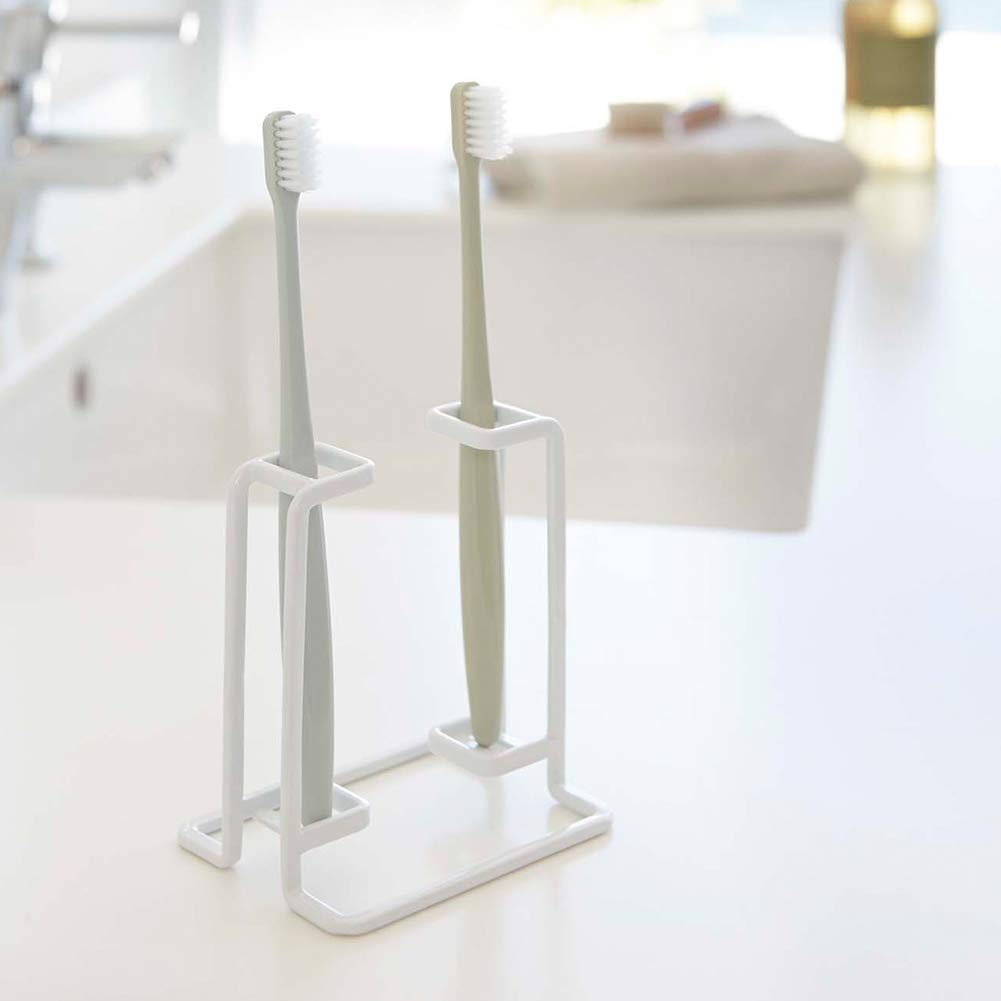 Yamazaki casa Torre Vaso Vaso para Cepillo de Dientes y Soporte