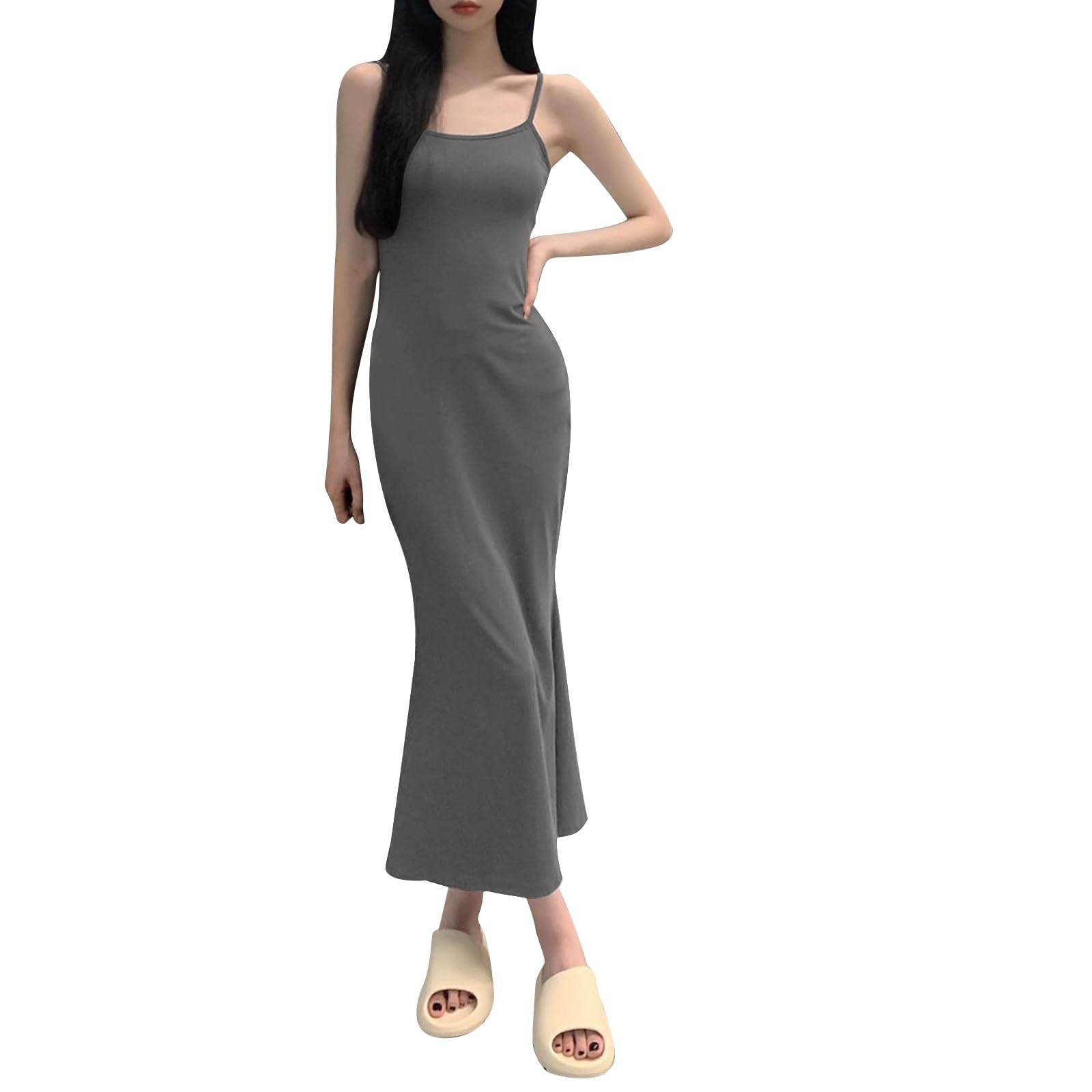 for Women Midi Slim Tunic Dressy Vacation Cami Slit Pencil Skort Women 2026 Fashion
