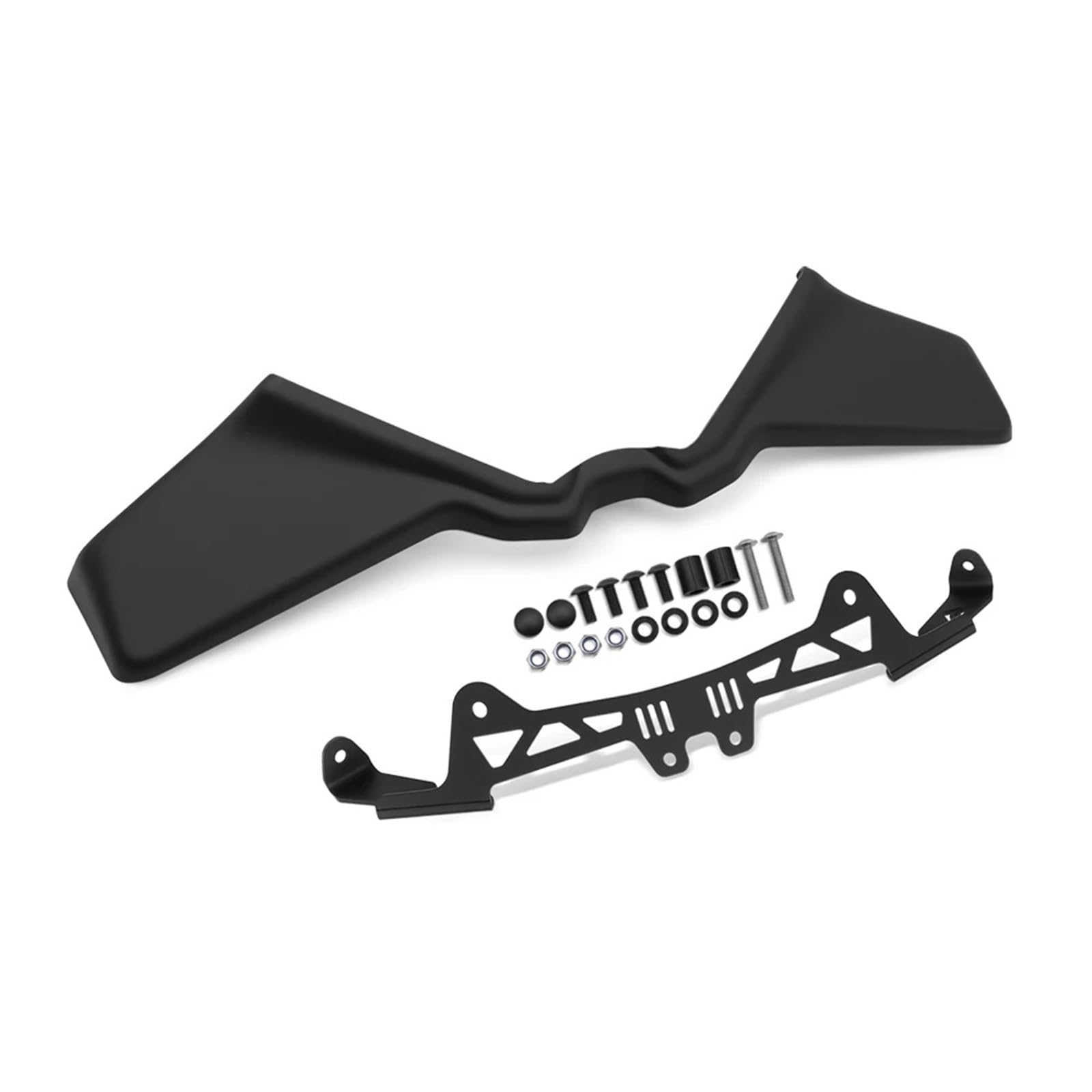 Front Bumper Splitter dachowy Pasuje do Daytona 660 2024 2025 Aerodynamiczny Winglet Wing Air Guide Spoiler Motocyklowy Stały Skrzydło