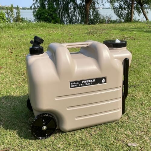 Carafe d'eau camping grand volume 28L HUIOP avec robinet étanche - 8