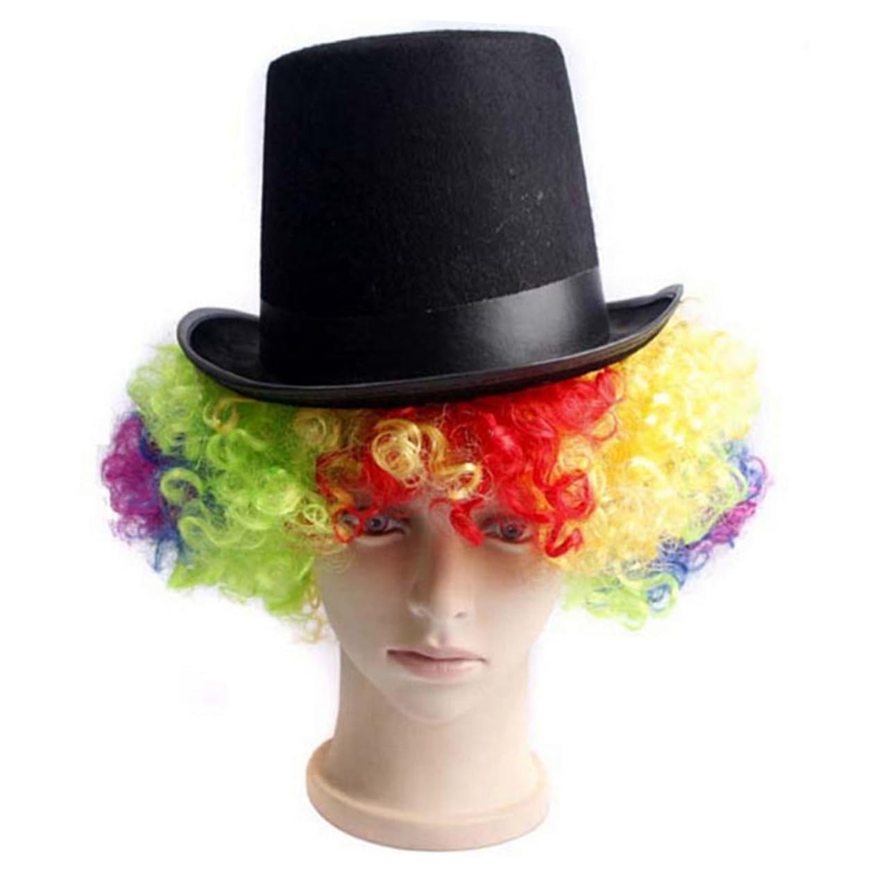 FOMIYES Magician Hat for Fancy Dress Costume Accessory Black Felt Top Hat for Adults and Teens for Role Play and Theatrical Performances