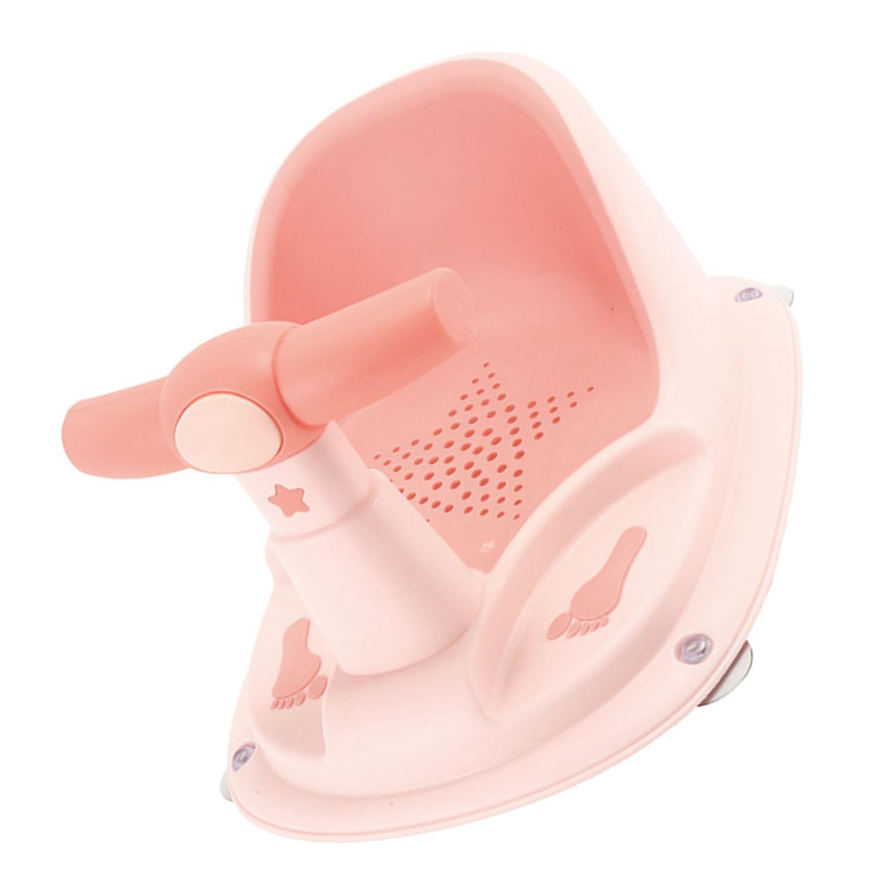 Anneome Asiento de Bañera para Ñiño Antideslizante Soporte Seguro de Pp y Tpe, Adecuado para Baño en Casa y Apartamento, Cómodo para Niños Pequeños