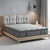 12 inch queen mattress medium firm hybrid queen size mattress in a box pressure relief cool gel memory foam breathable knitted cover pocket spring with motion isolation fiberglass free  urban country home decor