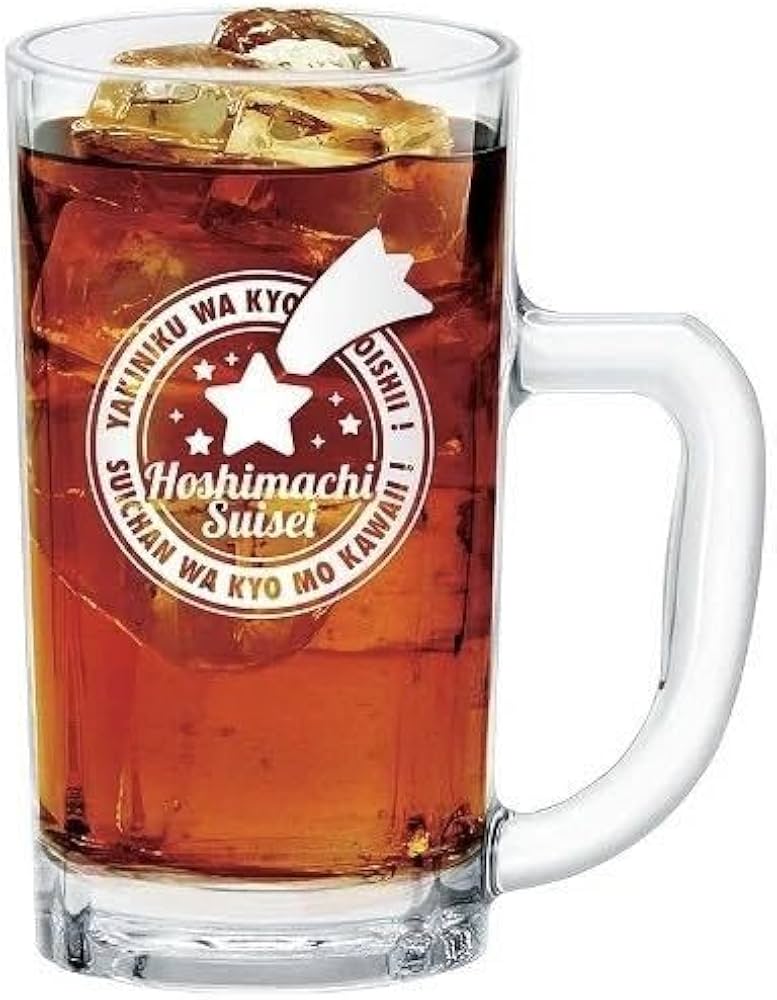 Amazon.co.jp: 牛角 星街すいせい コラボグッズ ジョッキ ホロライブ