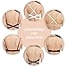 ZUKULIFE Plunge Bra Women's Essentials Deep U Multi-Way Convertible Push Up Plunge Bra - (Apricot 36D)