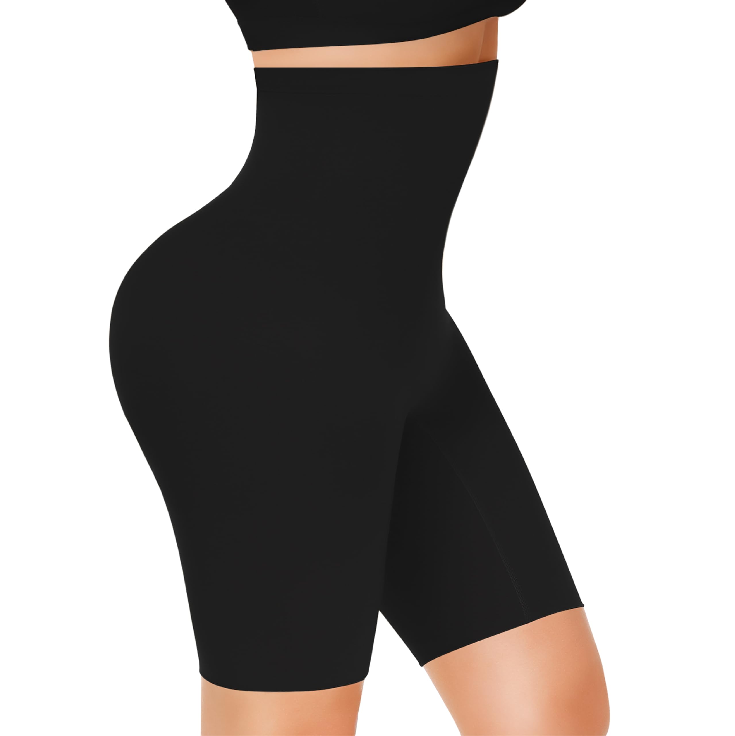 JAAWQQ Shapewear Damen Bauchweg Unterhose | Hohe Taille Bauch Weg Unterhosen Hose Miederhose mit Bein Figurformend Unterwäsche Miederslips Body Shaper Shorts für Frauen