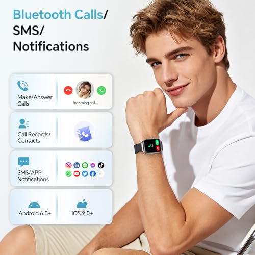 Image of Smart Watch for Women Men (Android /iPhones), Health & Fitness Tracker Watch
