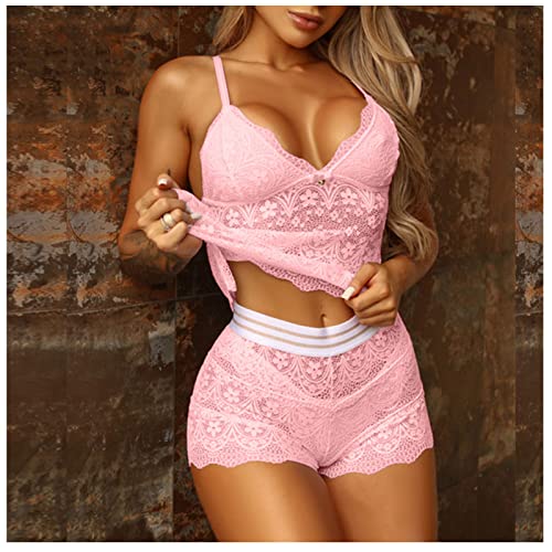 Sexy Lingerie Set for Women Bow Lace Floral 2 Piece Underwear Sets High Waist Bra and Panty Sets Underwear Panties - Image 3