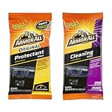 Armor All Original Protectant Wipes + Cleaning Wipes power cleaning for auto surfaces in a Pouch, 20 Wipes in Each Pouch