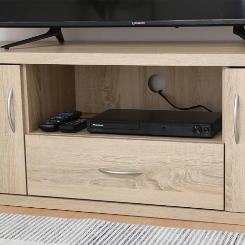undefined 不二貿易 ラルゴ ワイドローボード 幅118×奥行41.5×高さ45cm オーク 木目調 テレビ台 組立商品 73405 の商品画像 3