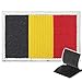 Ecusson Belgia Flaga Belgia Patch Belgia Scratch Belgia - Do kamizelki obciążonej | Plakat Airsoft, kamizelka taktyczna airsoft, wojskowa kurtka wojskowa, kamizelka kulkowa