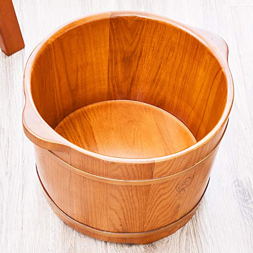 Bañera de madera maciza para pies spa pedicura miniatura 5