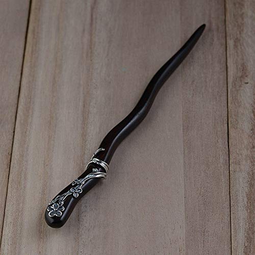 Baguettes à cheveux en bois de santal, un cadeau d'exception unique - 5