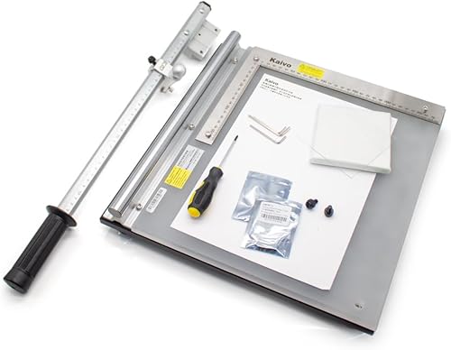 Cortador de vidrio de uso de laboratorio Manual ITO vidrio basado en vidrio de sílice tablero de corte de la máquina 28x33CM (KVC370 Plus)