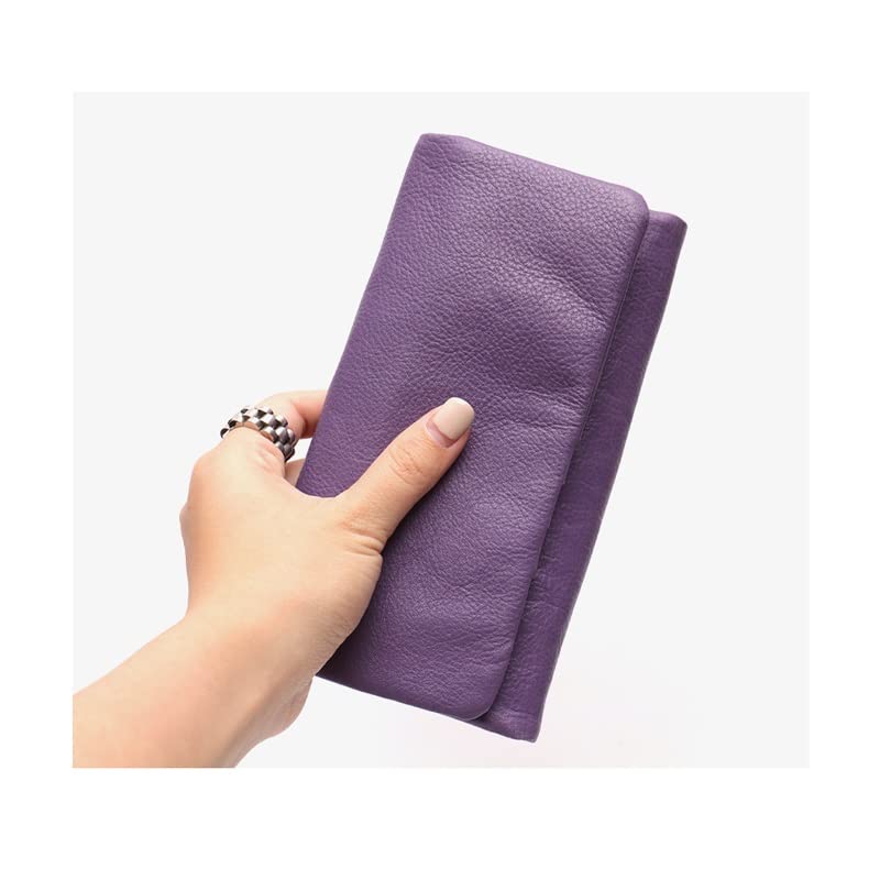 Long Wallet for Women Simple Multi-Pockets Card Holder Female Daily Functional Coin Purses(A)4