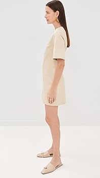 Malene Birger Women's Harperz Dress, Oyster Gray, Tan, 0 at