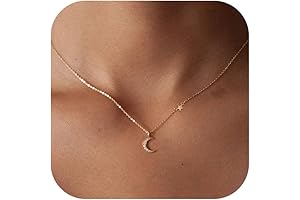 Star Moon Necklace: A Celestial Statement