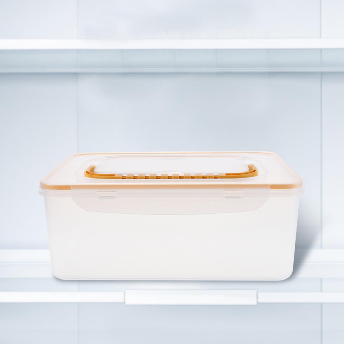 Uonlytech Quadratische Aufbewahrungsbox mit Mehrschichtiger Isolierung 2 Stück aus Kunststoff mit Deckel Leicht zu Reinigen für Sichere Lagerung für Muttermilch im Kühlschrank