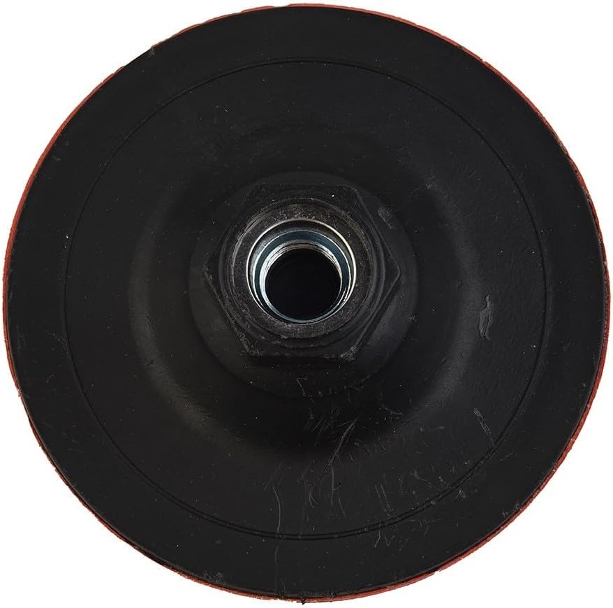 Angle Grinder Backing Pad for M14, Sanding Disc Holder for 4,5,6,7 Inch, Hook-Loop Backup Pad For Wood Metal Paint, High Speed Polishing Plate Attachment(4inch)